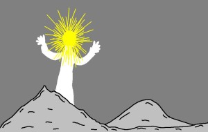 clipart jesus transfiguration
